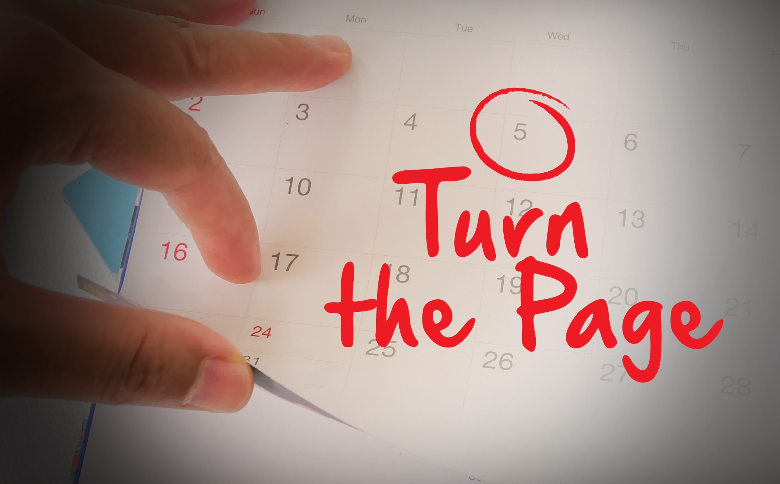 Sermon Title Turn the Page