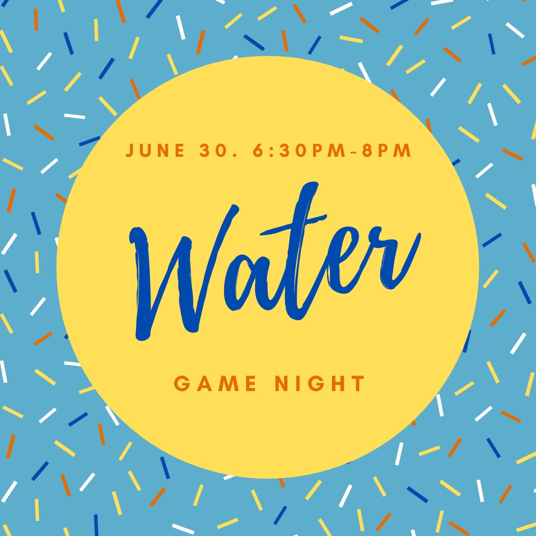 Water game night post